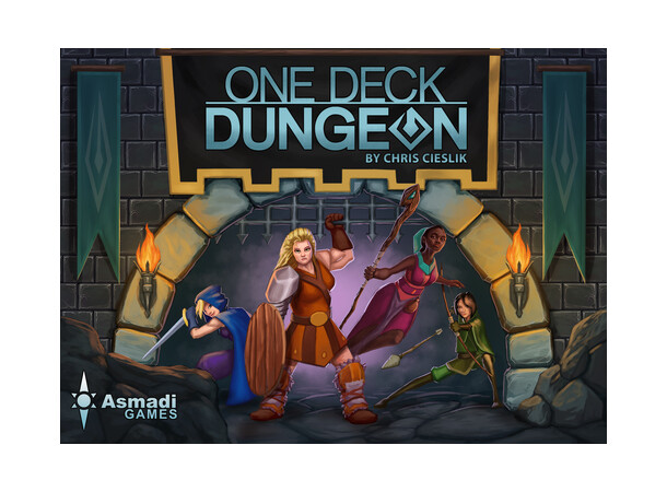 One Deck Dungeon Kortspil Version 1.5 